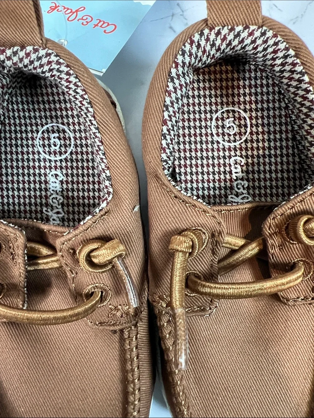Cat & Jack - Toddler Bobby Slip-On Sneakers  Brown Size 5